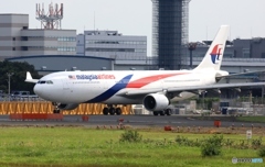 malaysia A330-323 出発　