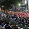 観覧席から見た「さんさ踊り」