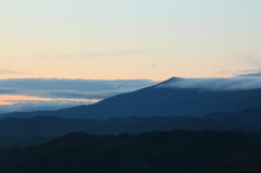 明日は晴れるかな…姫神山