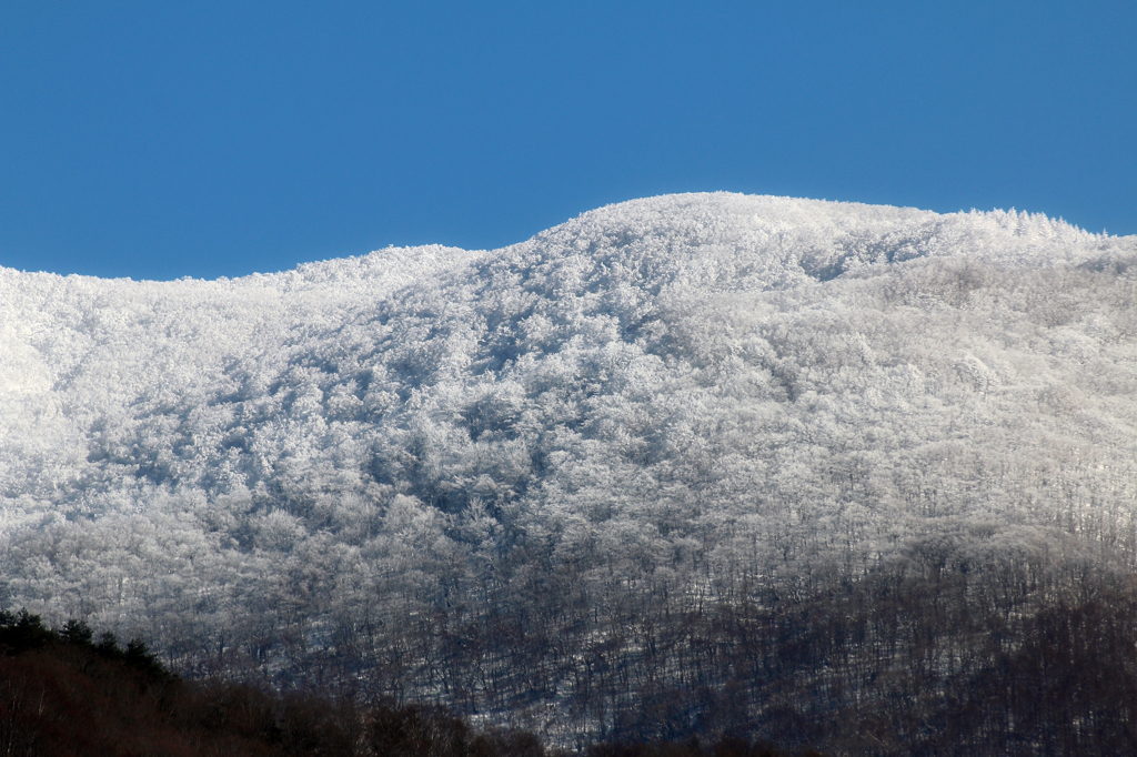 -10度の朝 - 六角牛山