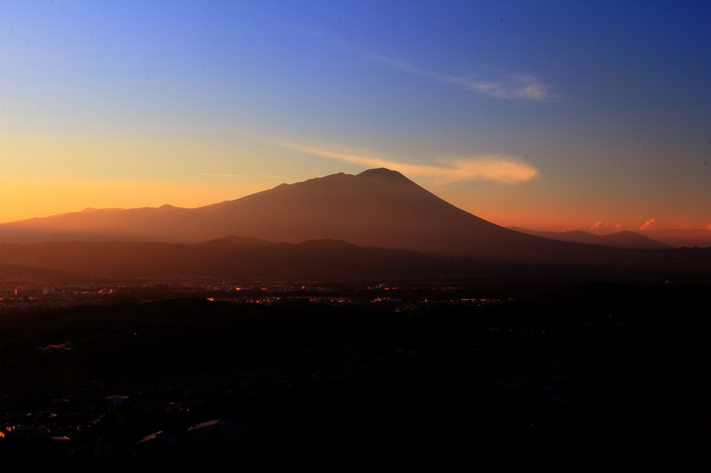 紅-南部片富士（岩手山）