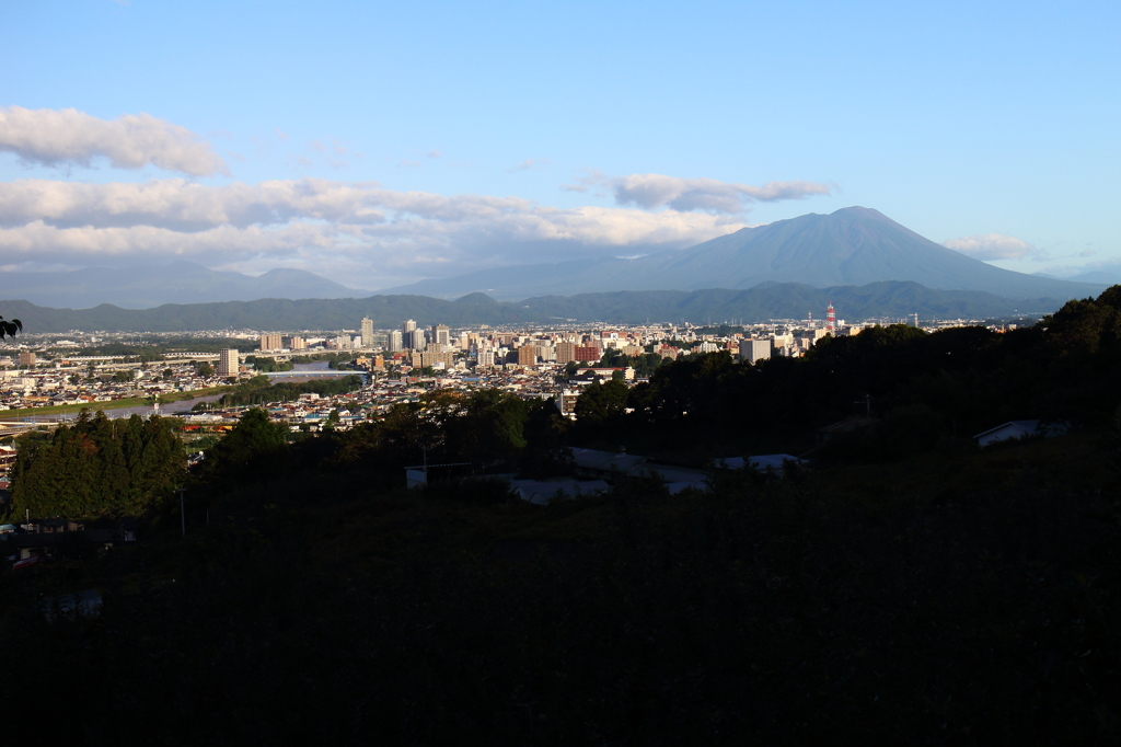 台風一過 - 岩手山