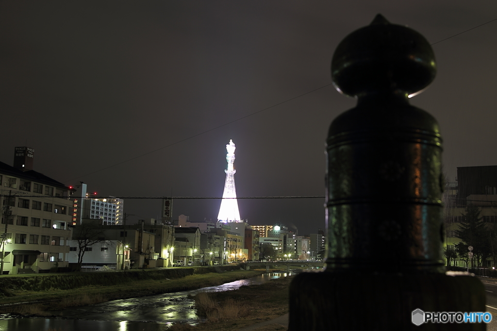 盛岡 夜空のランドマークタワー - Ⅱ