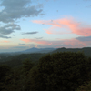 ふるさとの山に向かいて - 夕焼け