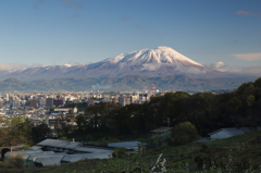 冠雪の岩手山