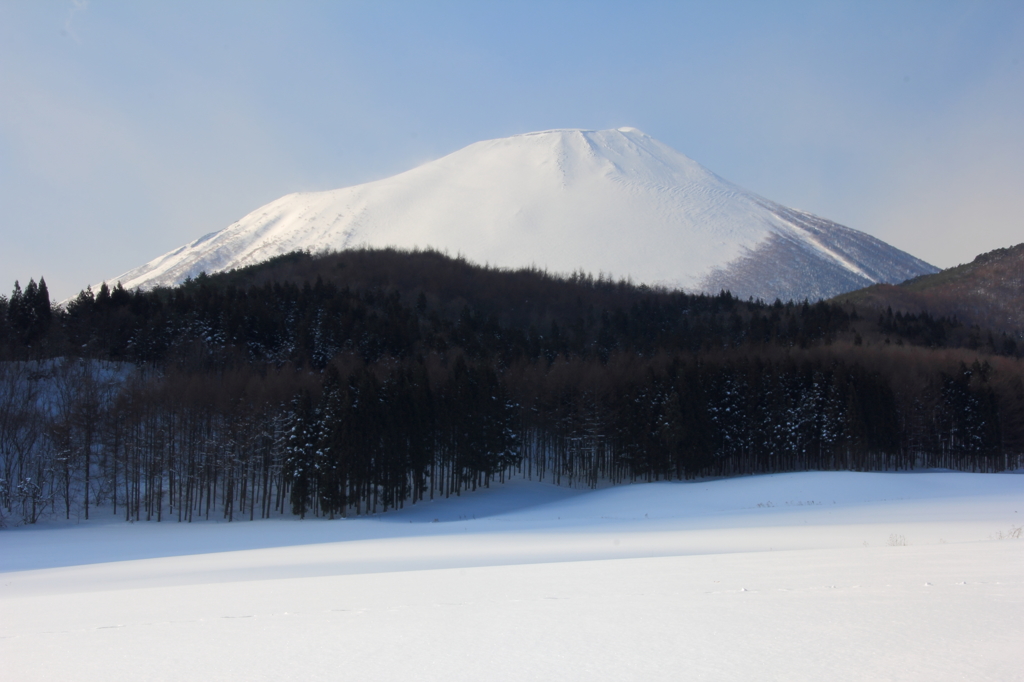 岩手山 - 雪の焼走り