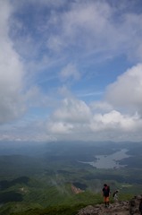 磐梯山頂上風景