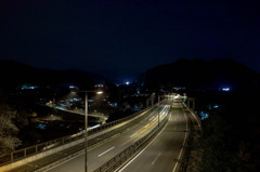 夜の橋@color