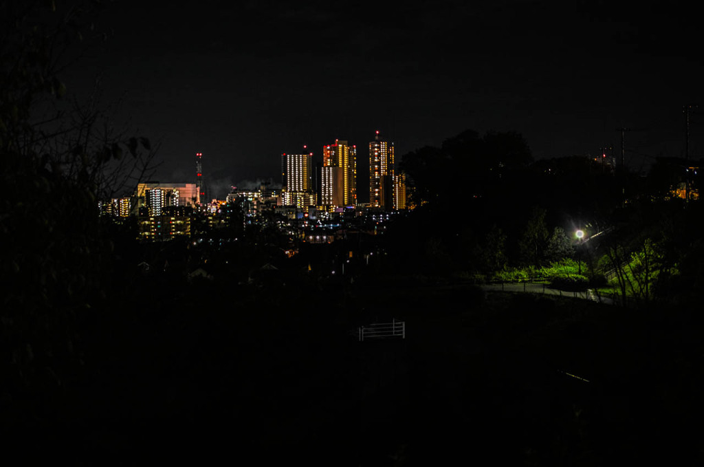 このビル群の夜景は何処でしょう