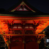 夜の穴八幡宮@東京早稲田