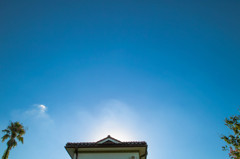 横浜山手のイギリス館と空
