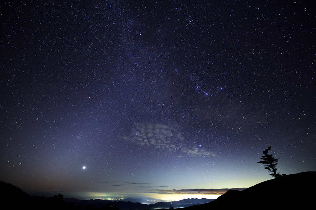 初秋の星空