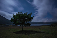 月光の湖畔