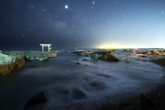 星空の神磯