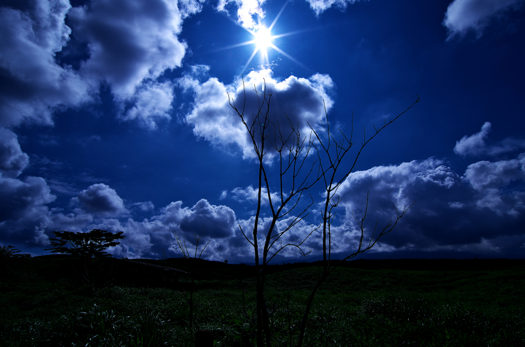 Blue sky