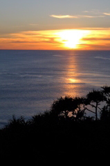 夕日