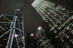 香港ビル群