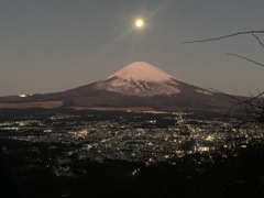 スマホで富士山