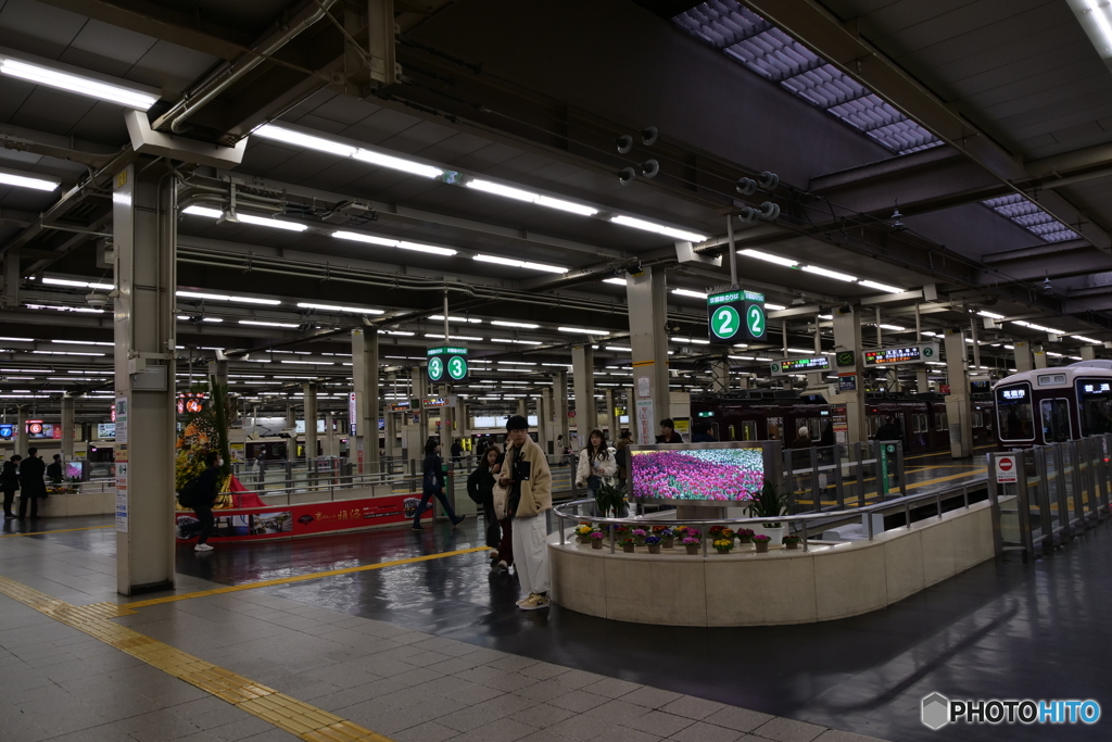 大阪遠征　阪急梅田駅