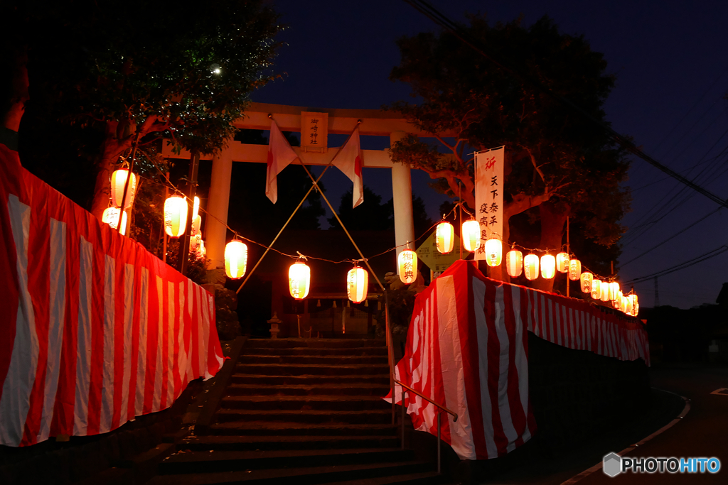 近所の神社