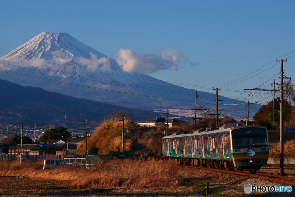 伊豆箱根鉄道　　富士山