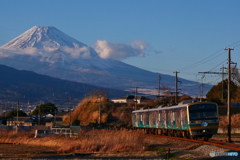 伊豆箱根鉄道　　富士山