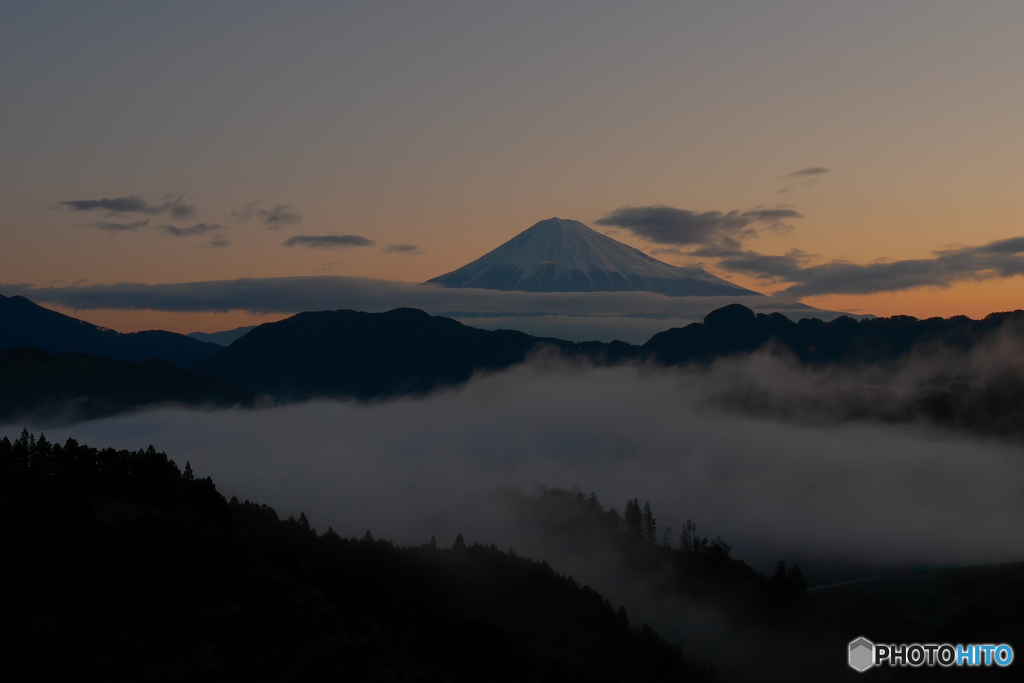 雲海　富士山