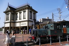 坊ちゃん列車＠道後温泉