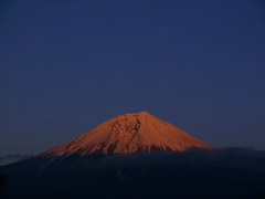 夕富士
