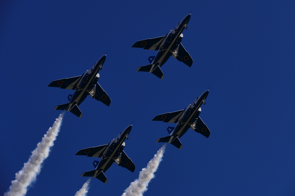 入間基地航空祭　ブルーインパルス