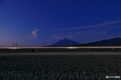 富士山と超特急ひかり