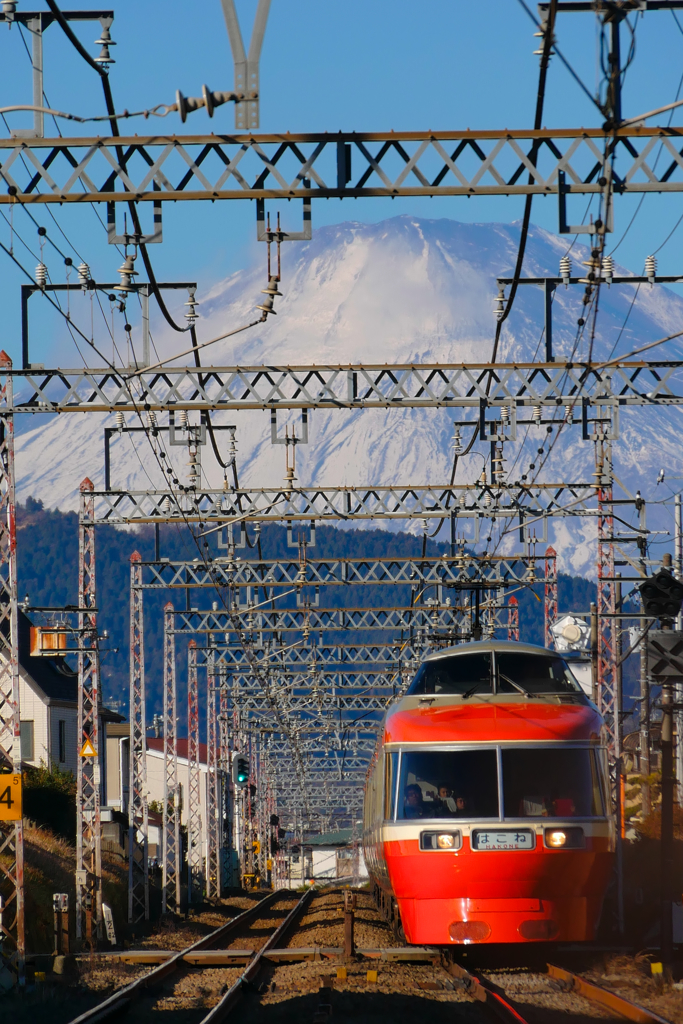 秦野の富士山とLSE