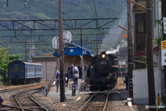 昭和な駅風景