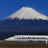 12.17の富士山と700系
