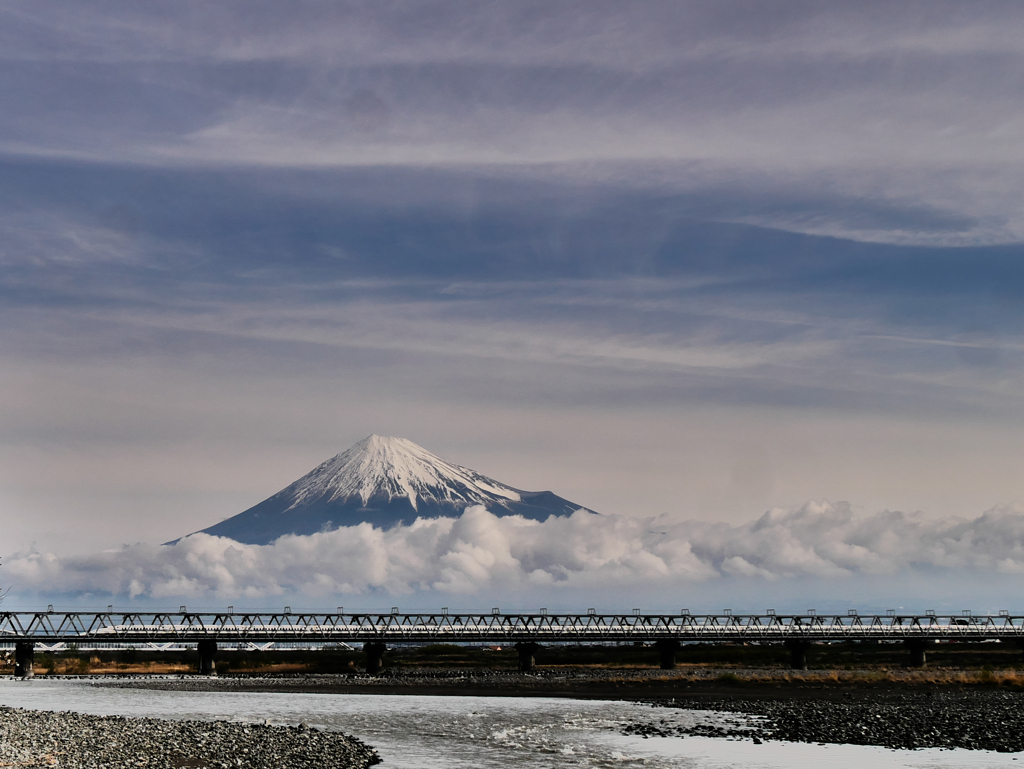 高い雲、低い雲
