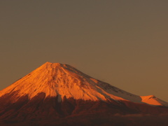 夕富士