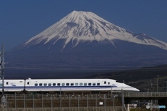 ありがとう700系と富士山　４Kフォト