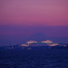 東京ゲートブリッジと富士山