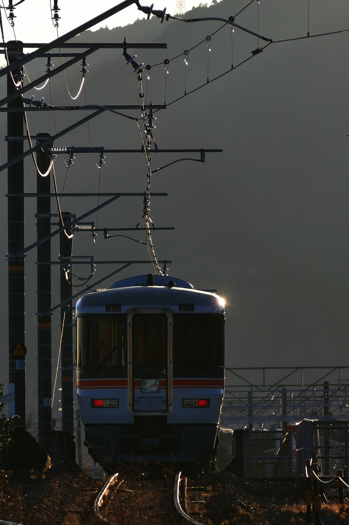 夕日