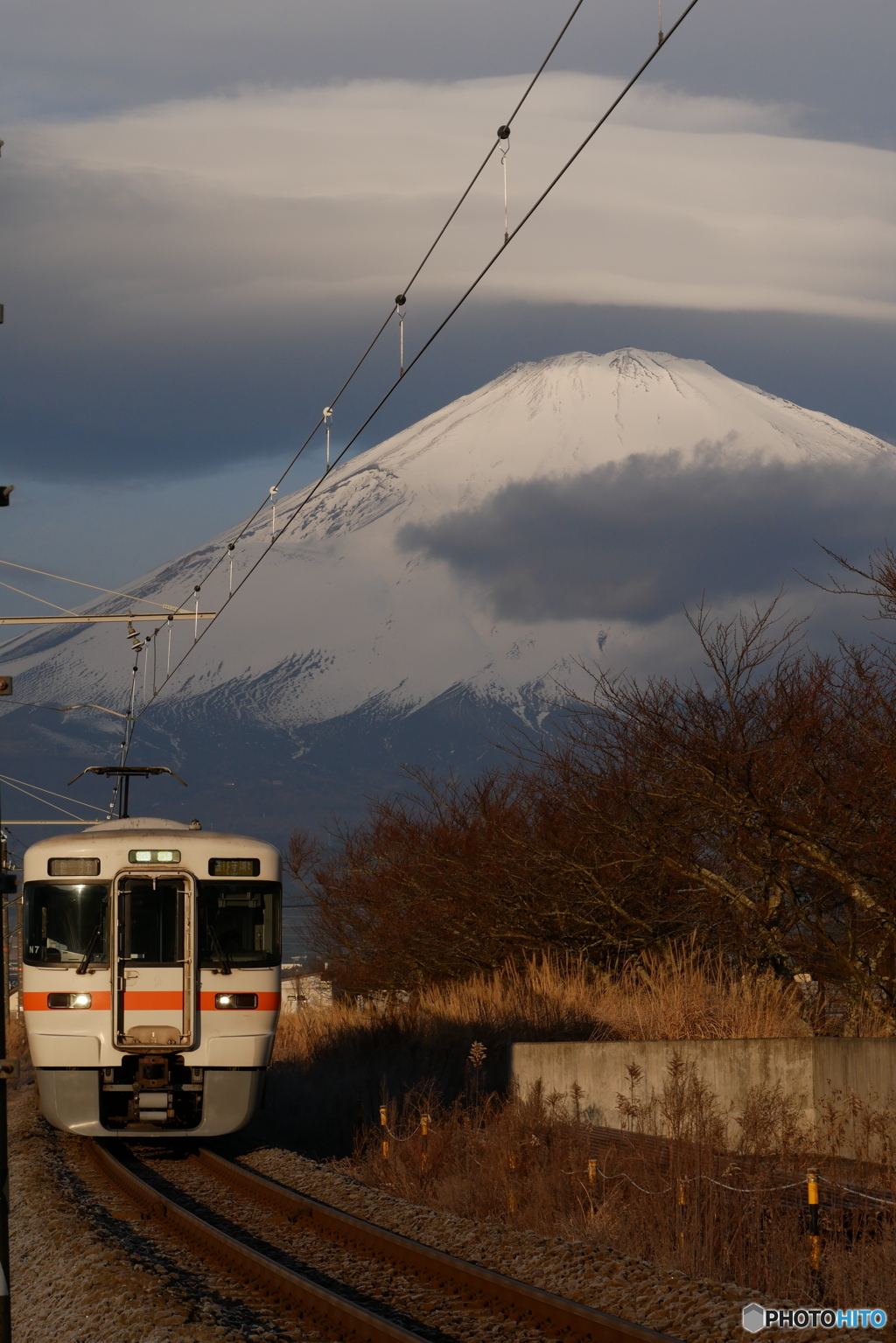 御殿場線　富士山　