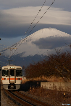御殿場線　富士山　