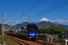 富士山とロイヤルエクスプレス