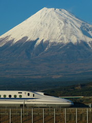 富士山とＮ７００系
