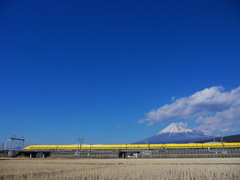 富士山　　ドクターイエロー