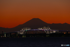 富士山シルエット