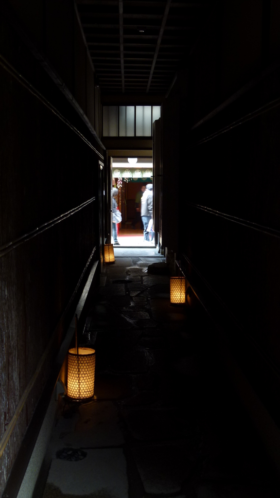 過去画像京都旅行先斗町