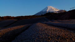 早朝富士山