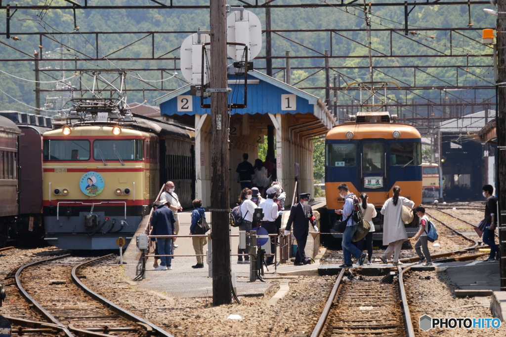 大井川鉄道新金谷駅