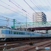身延線を走る189系団臨