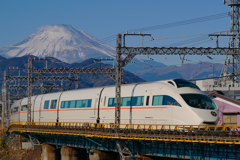 新春VSEと富士山